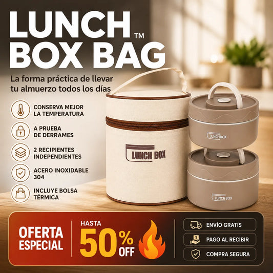 Lunch Box Bag™ - La forma práctica de llevar tu almuerzo todos los días