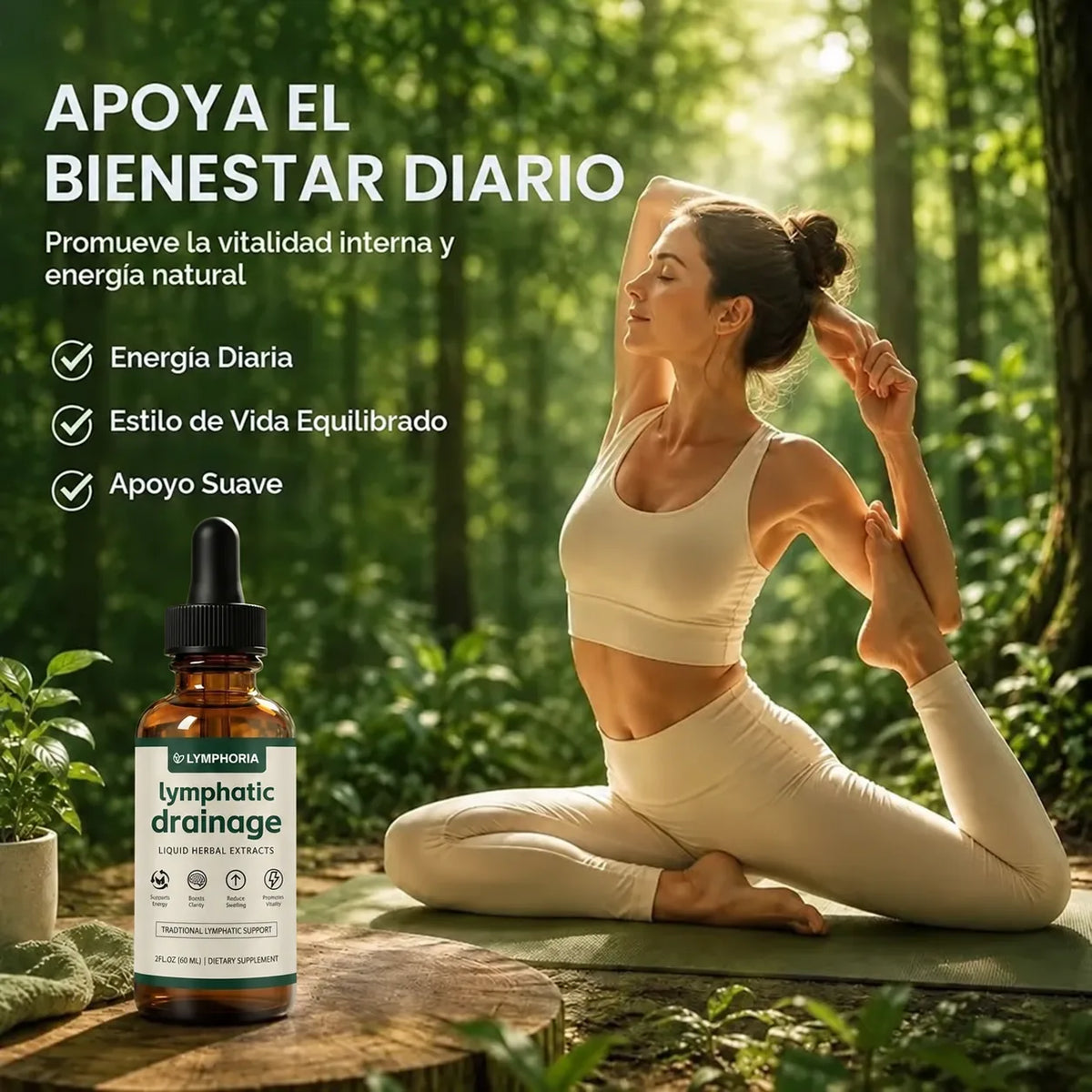 Lymphatic Drainage - Apoyo diario para una apariencia menos hinchada y definida