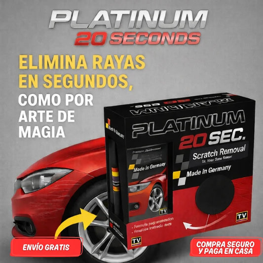 Platinum 20 Seconds- Elimina rayones en solo 20 segundos, sin ir al taller