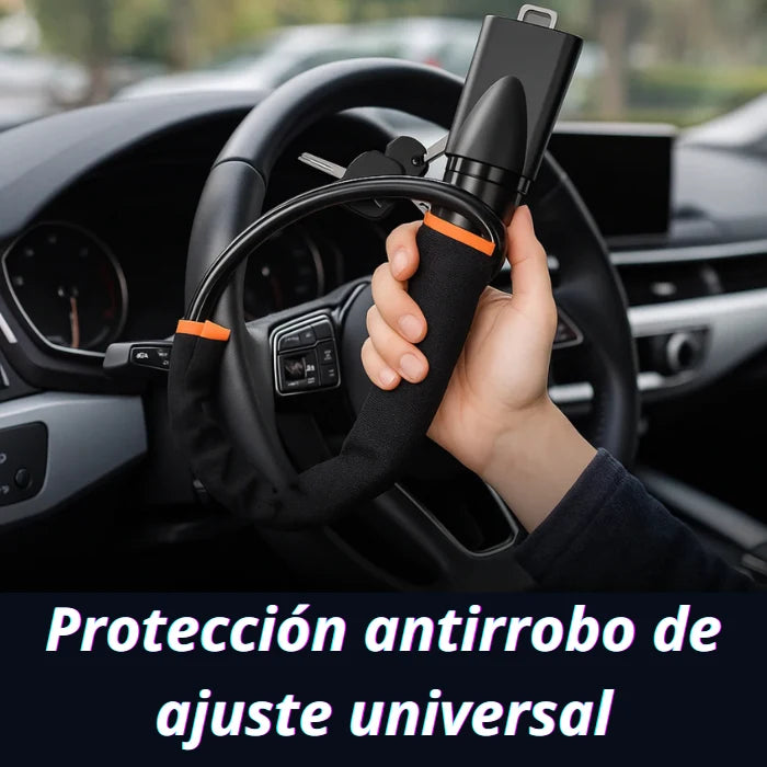 IronDrive -Tu auto 100% protegido de robos con el bloqueo de volante al cinturón