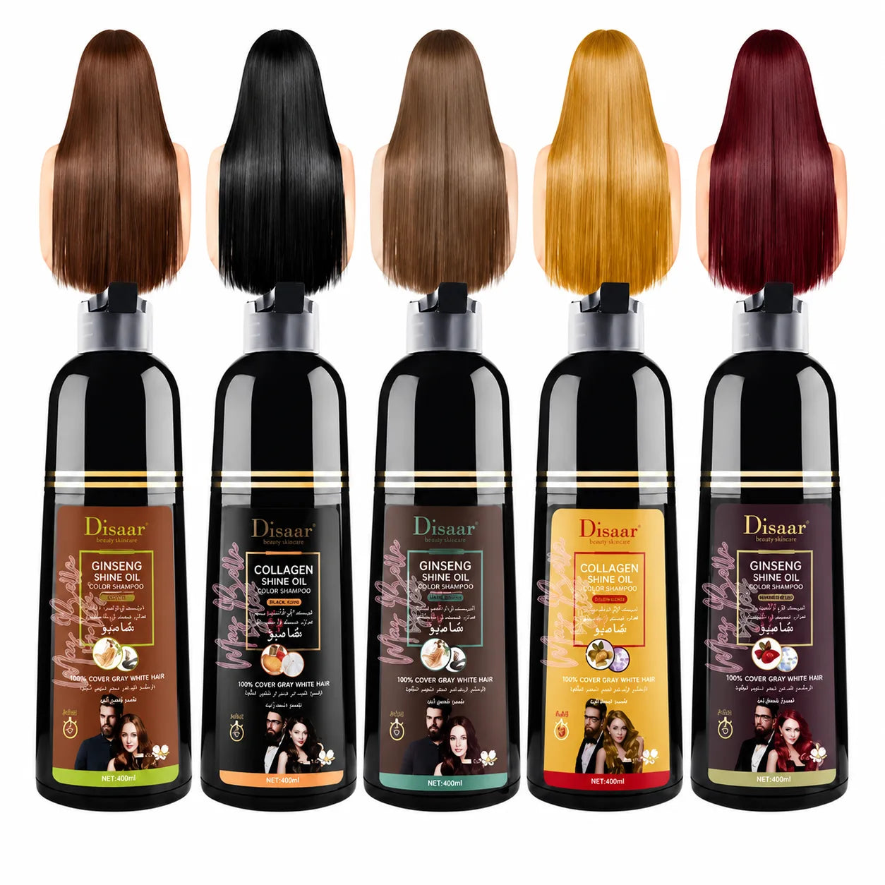 Shampoo Disaar™ - Tinte capilar para recuperar un color natural