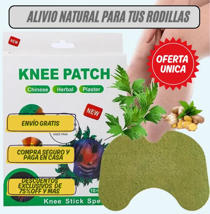 PARCHES NATURALES PARA RODILLAS