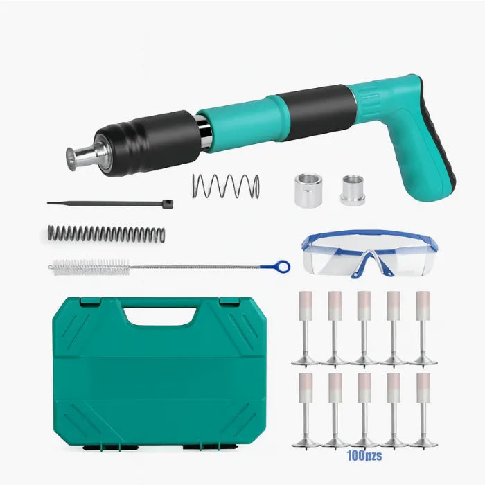 TurboImpact 360™  Penetra ladrillo, hormigón o madera sin esfuerzo. +  10 Clavos
