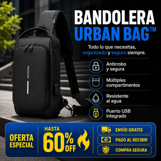 Urban Bag™ – Lleva tus pertenencias seguras y siempre organizadas