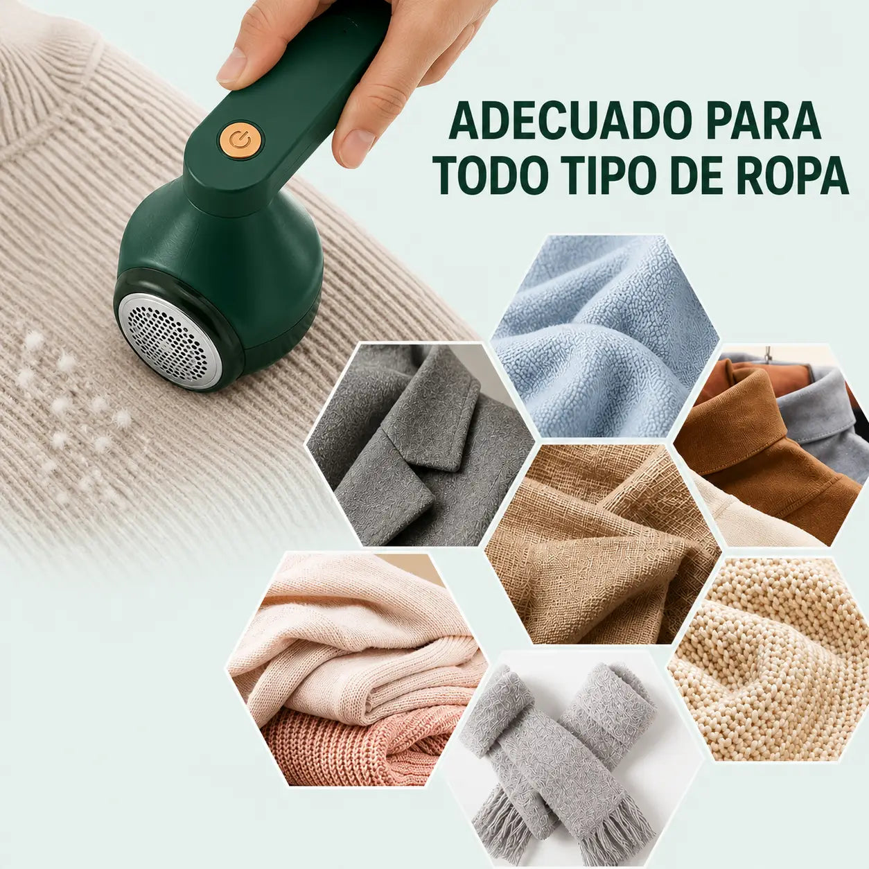 SoftWear Pro™ USB - Elimina pelusas y deja tus prendas como nuevas fácilmente