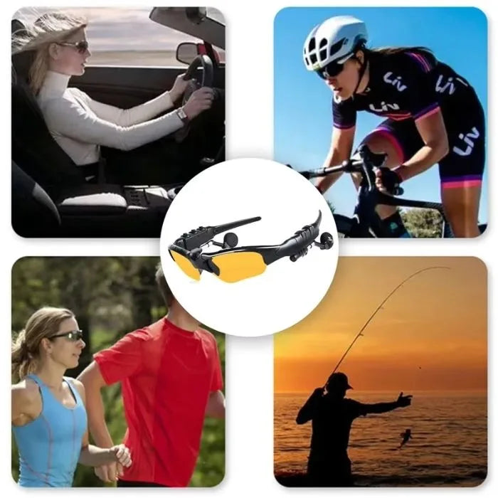 AudioGlass Pro™ - Audio envolvente por Bluetooth y protección UV, todo en un solo diseño.
