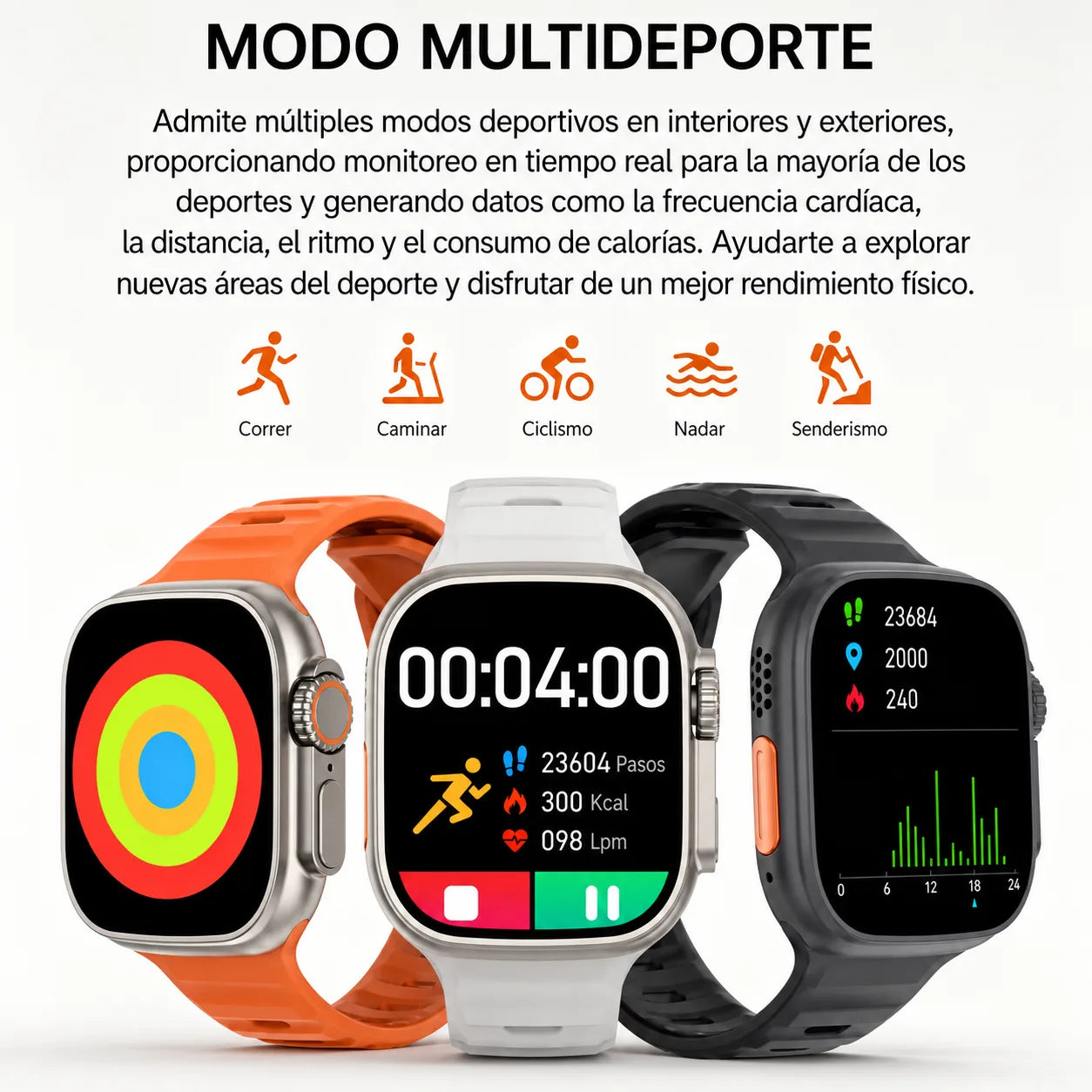 Smart Watch T900 Ultra™ - Mantente conectado sin sacar el celular de tu bolsillo.