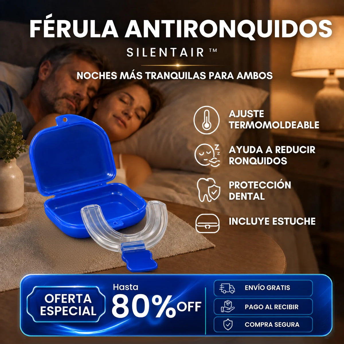 SilentAir™ – Reduce los ronquidos y mejora tu descanso desde la primera noche