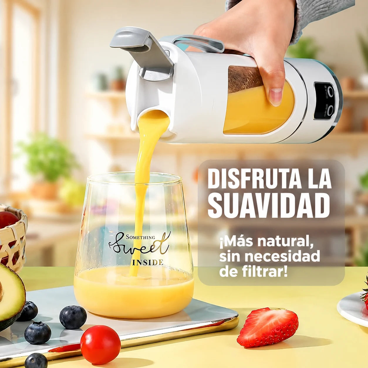 Vaso Licuadora Portatil Recargable Usb