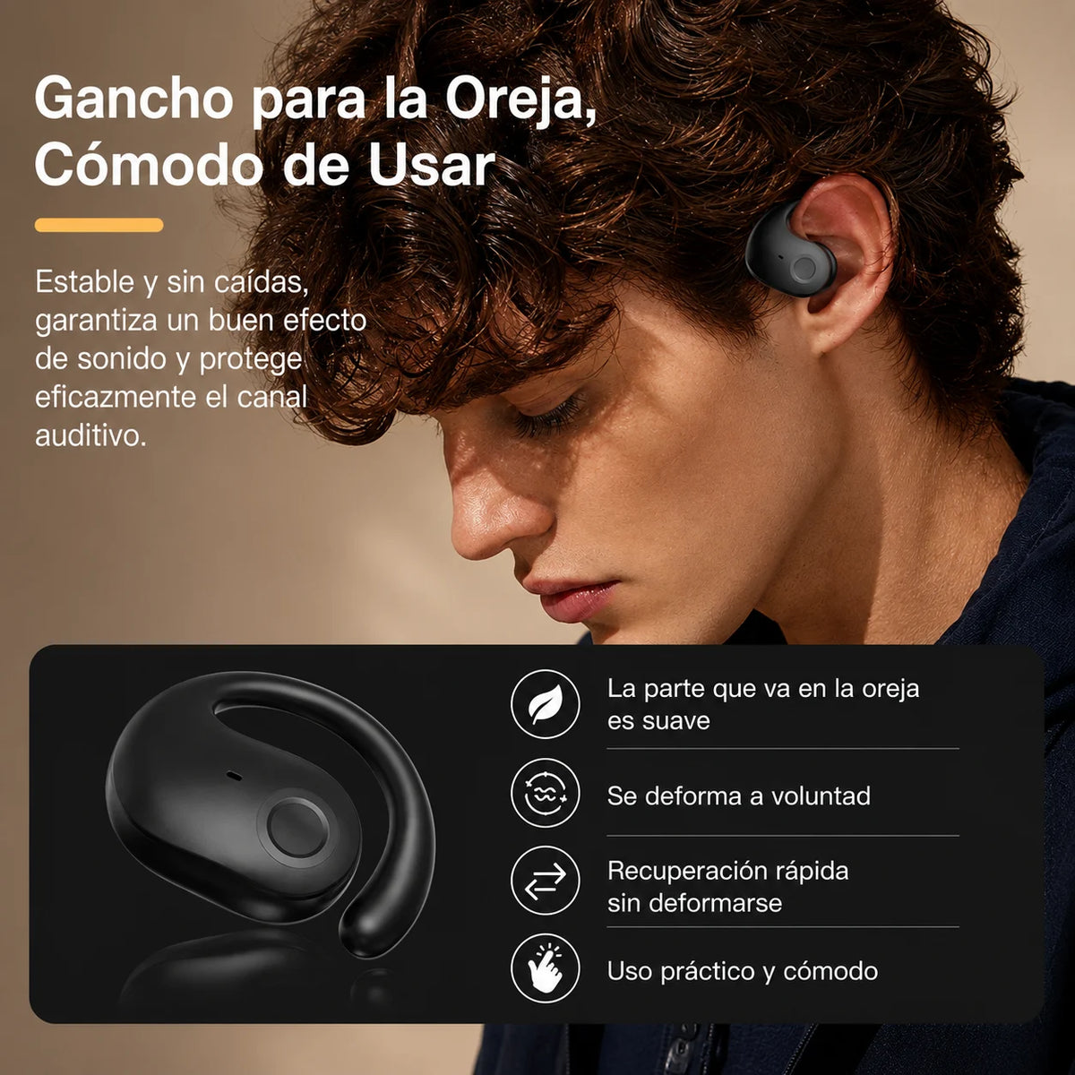 AIRCOMFORT™ - Disfruta tu música con comodidad durante todo el día