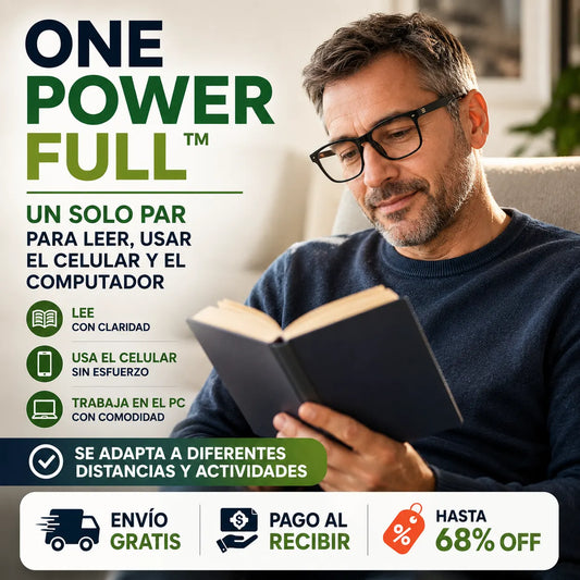 ONE POWER FULL™ – Un solo par que se ajusta a todas tus actividades