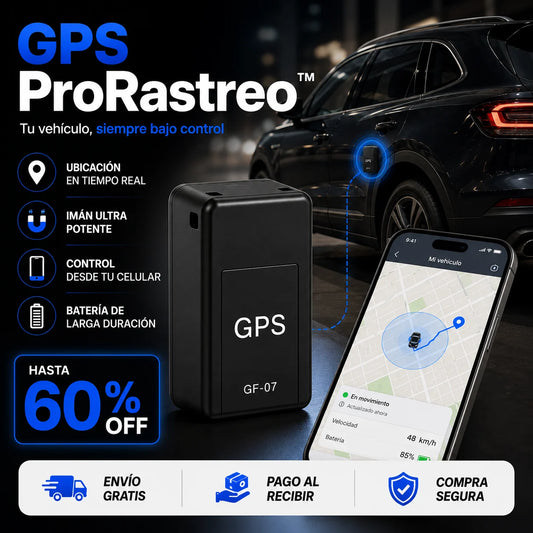 GPS ProRastreo - Localizador magnético e instantáneo para tu auto