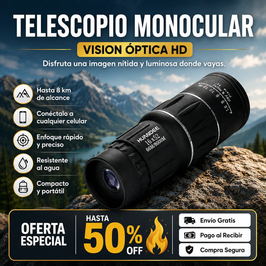 Telescopio Monocular Vision Optica HD